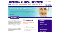 Desktop Screenshot of andersonstudies.com